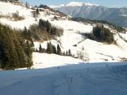 Upper section of the red run