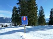 Striking sign