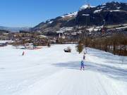 Ideal beginner slope in Kitzbühel