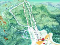 Trail map Eck-Riedelstein – Arrach