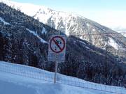 Entering the forest areas is prohibited