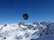 Since 2021: Weißseejochbahn 10-person gondola lift