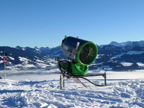 Snow reliability Oberallgäu – Snow reliability Ofterschwang/Gunzesried – Ofterschwanger Horn