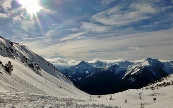 Highest base station in the Arrondissement of Nice – ski resort Isola 2000