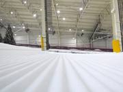 Freshly groomed slope in the Big Snow American Dream ski hall