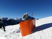 Snowmaking on the valley run