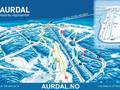Trail map Valdres Alpinsenter
