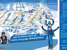 Trail map Oberjoch (Bad Hindelang) – Iseler
