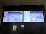 Information board in the valley at the entry point