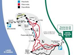 Ski resort Monte Baldo – Malcesine/Prà Alpesina