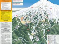 Trail map Mt. Hood Meadows