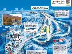 Trail map Okutadami Maruyama