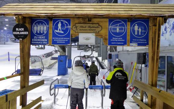Düsseldorf: orientation within ski resorts – Orientation SnowWorld Neuss