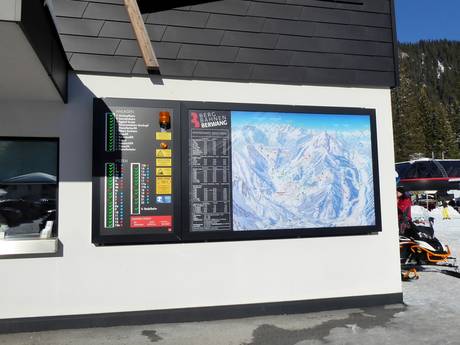 Tiroler Zugspitz Arena: orientation within ski resorts – Orientation Berwang/Bichlbach/Rinnen