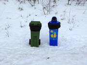 Waste separation in the Åre ski resort