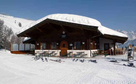 Huts, mountain restaurants  Lofer and Leogang Mountains – Mountain restaurants, huts Buchensteinwand (Pillersee) – St. Ulrich am Pillersee/St. Jakob in Haus/Hochfilzen