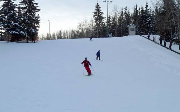 Slope offering Edmonton Capital Region – Slope offering Snow Valley – Edmonton