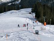 Practice slope at the Sücka button lift