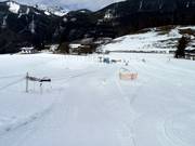 Practice lift with slope in the valley area