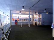 Well-maintained ticket area at the valley station
