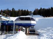 Albi de Mez-Cima Paganella - 4pers. High speed chairlift (detachable) with bubble