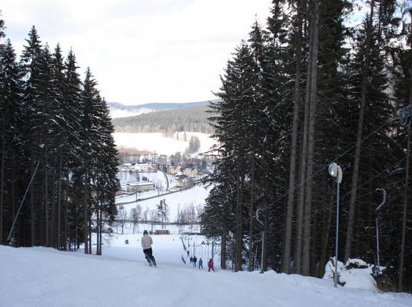 View from the mountain station