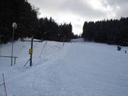 View of the slope