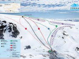 Ski resort Fonna Glacier Ski Resort