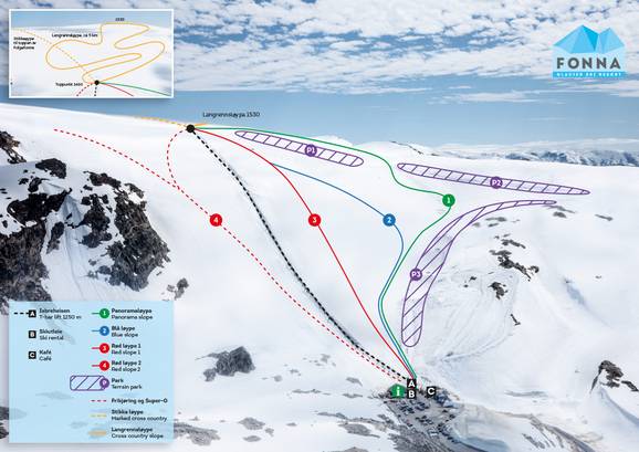 Fonna Glacier Ski Resort