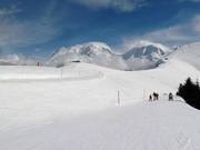 Connecting slope to Mont Joly with Mont Blanc