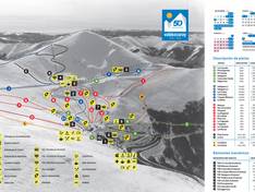 Trail map Valdezcaray