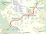 Trail map Kooperatyvny (Кооперативний) – Yablunytsia (Яблуниця)
