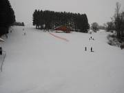 Ski slope in Kirburg-Höllental