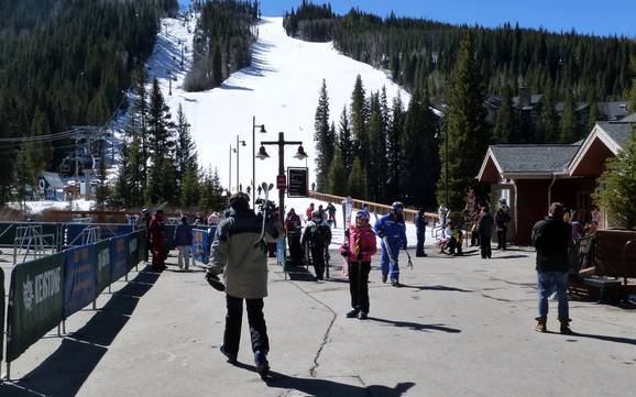 Skiing near Keystone