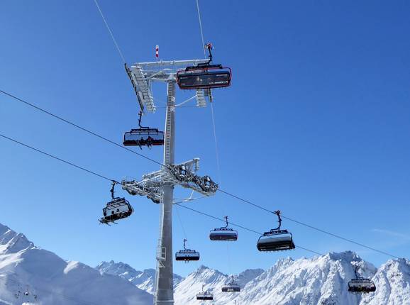 Höllbodenbahn - 8pers. High speed chairlift (detachable) with bubble and seat heating