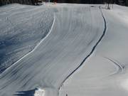 Very good slope grooming