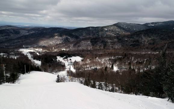 Skiing near Burlington