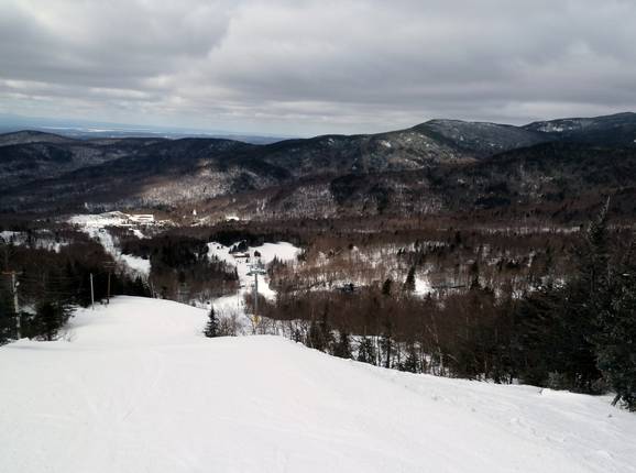 View over Bolton Valley