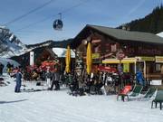 Mountain hut tip Les Marmottes
