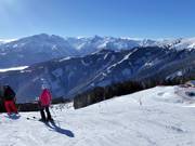 View over the ski area