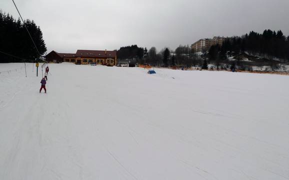 Ski resorts for beginners in the Staré Hory Mountains (Starohorské vrchy) – Beginners Donovaly (Park Snow)