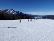 Children's ski course in the Drei Zinnen Dolomites ski area