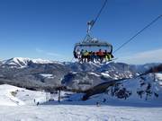 Steinplattenbahn - 8pers. High speed chairlift (detachable) with bubble and seat heating