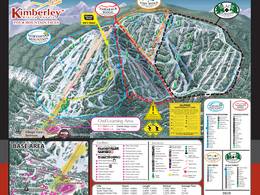 Trail map Kimberley
