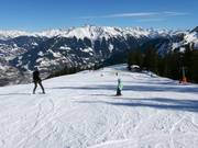 Practice slope at the Sücka platter lift