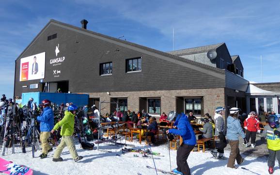Huts, mountain restaurants  Toggenburg – Mountain restaurants, huts Wildhaus – Gamserrugg (Toggenburg)