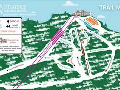 Trail map Big Bear at Masthope Mountain