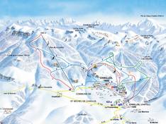 Trail map Saint-Michel-de-Chaillol