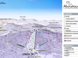 Trail map Hundseck – Bühlertallifte