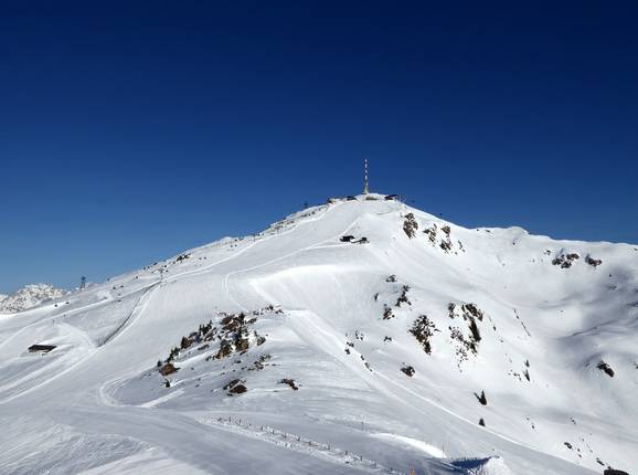 The striking summit of the Kitzbühler Horn
